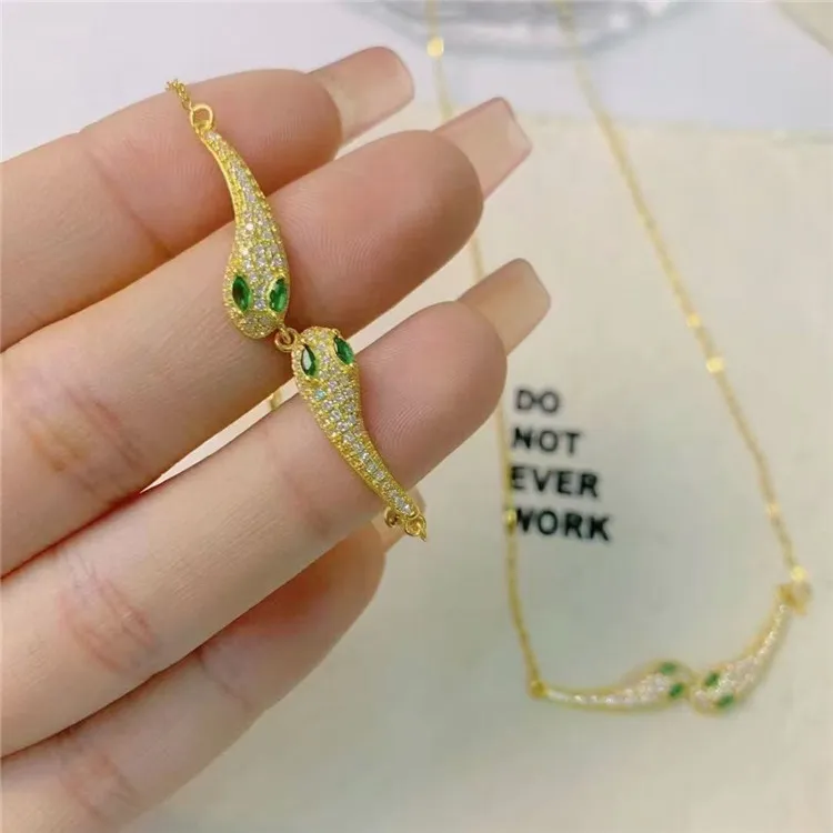Kim Heng Hee S925 Silver Necklaces Women's Gold-1
