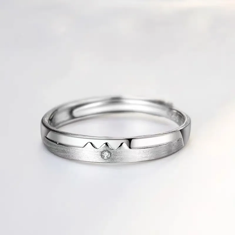 Kim Heng Hee S925 Silver Elegant And Exclusive Minimalist Advanced Fashionable Versatile Ring Unisex-3