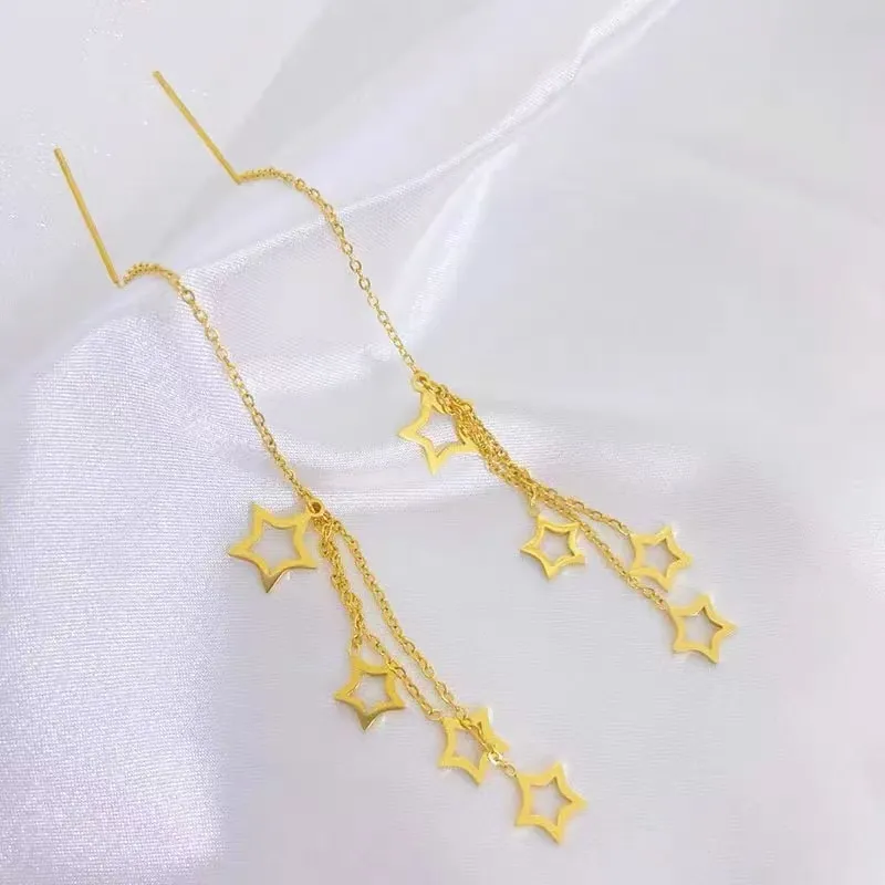 Kim Heng Hee 18K Gold Gold Drop Earrings Women's-1