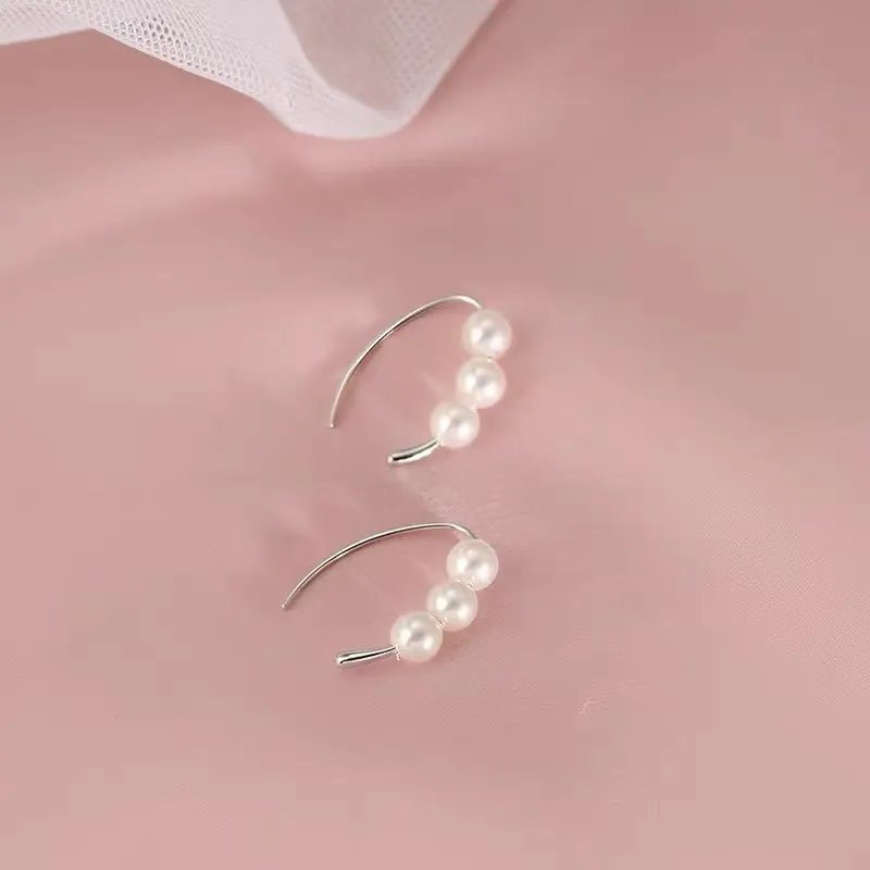 Kim Heng Hee S999 Fine Silver Earrings Women's-1