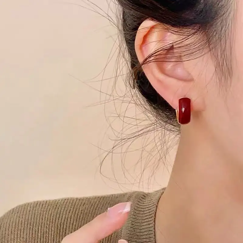 Kim Heng Hee S990 Silver Earrings Women's-3