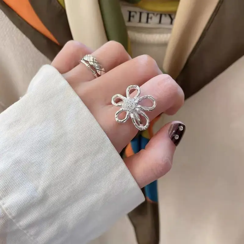 Kim Heng Hee S925 Silver Rings Women's-4