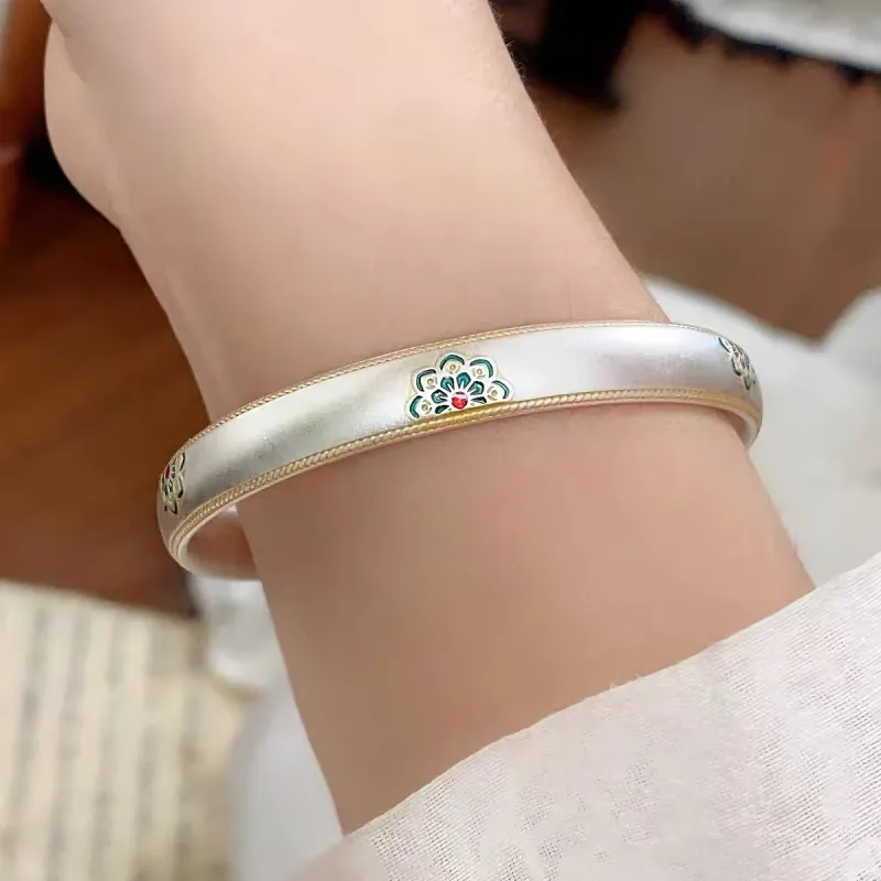 Kim Heng Hee S999 Fine Silver Sterling Silver Bracelets Unisex-3