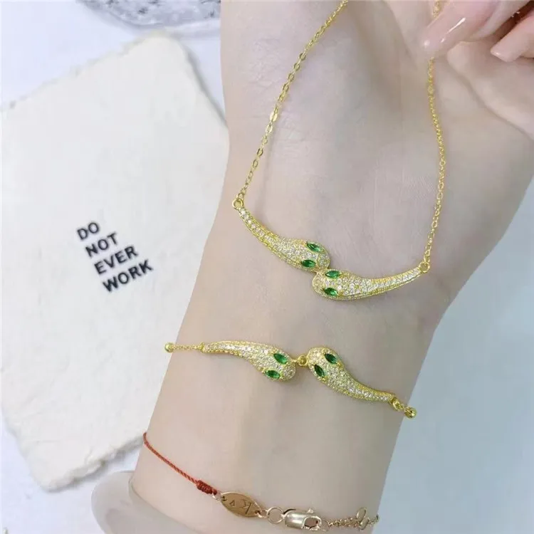 Kim Heng Hee S925 Silver Necklaces Women's Gold-2