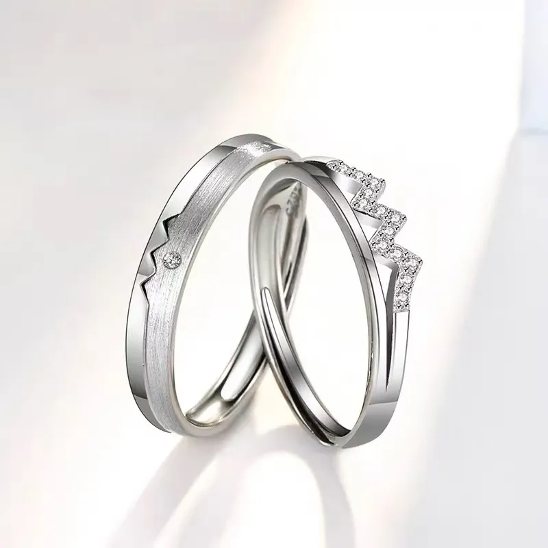 Kim Heng Hee S925 Silver Elegant And Exclusive Minimalist Advanced Fashionable Versatile Ring Unisex-2