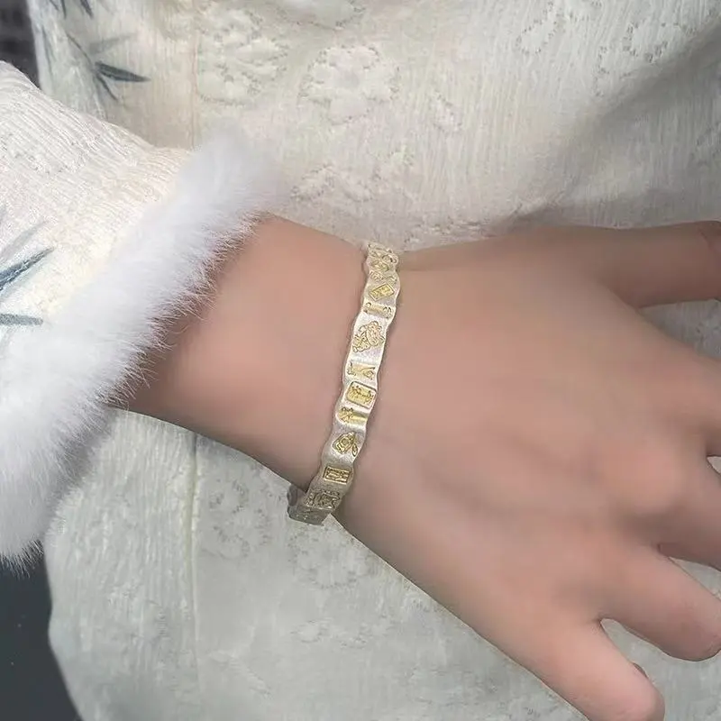 Kim Heng Hee S999 Fine Silver Bangles Women's-1