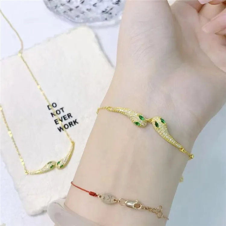 Kim Heng Hee S925 Silver Necklaces Women's Gold-3