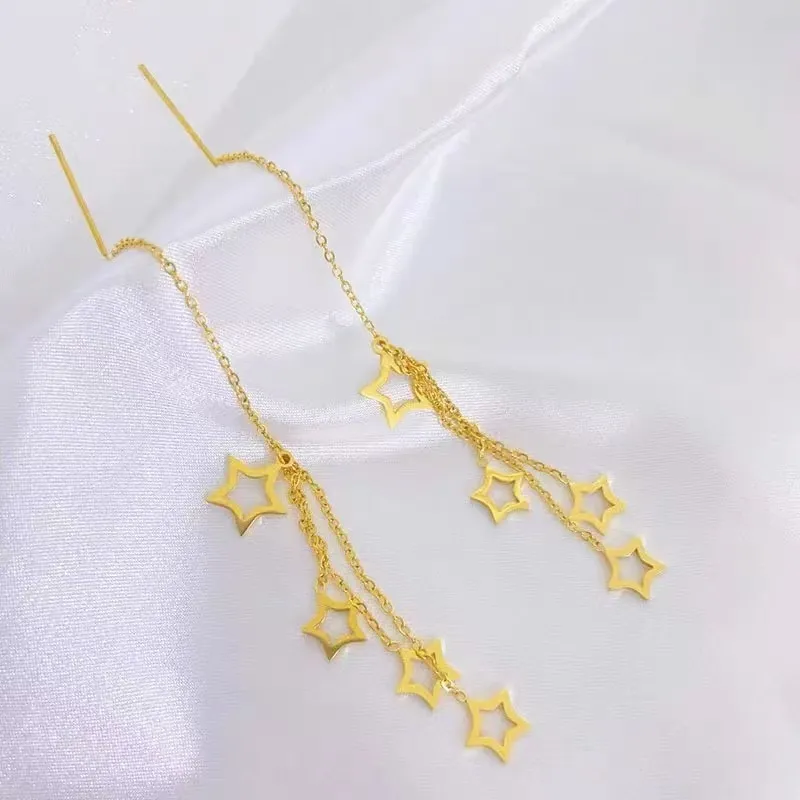 Kim Heng Hee 18K Gold Gold Drop Earrings Women's-3