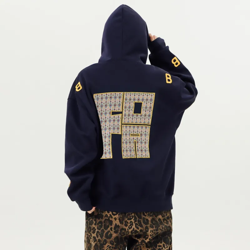 FOASIS Sweatshirt Unisex Navy Blue-3