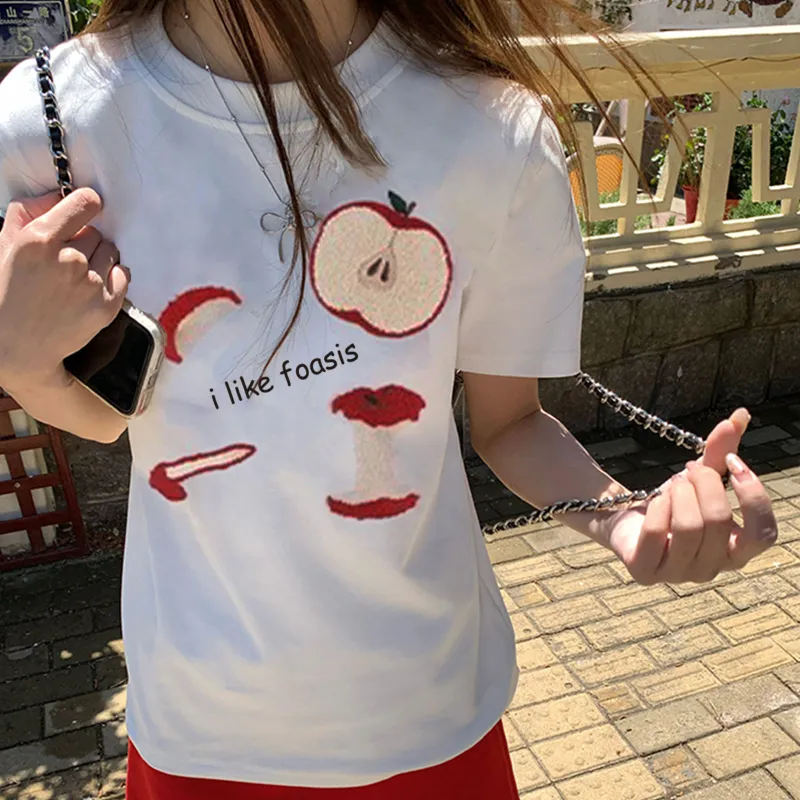 FOASIS T Shirts Women's White-6