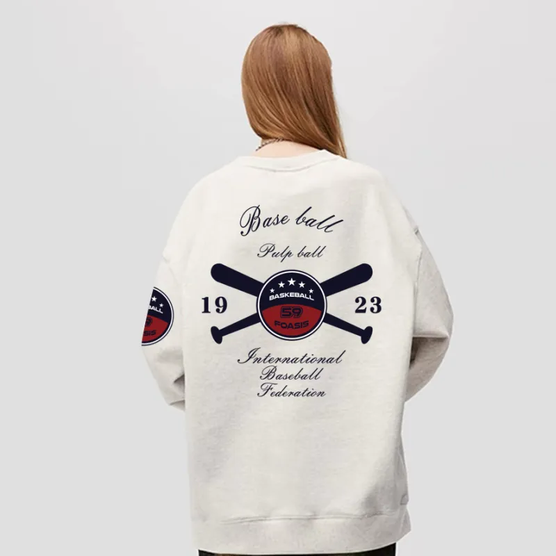 FOASIS Sweatshirt Unisex Heather Gray-3