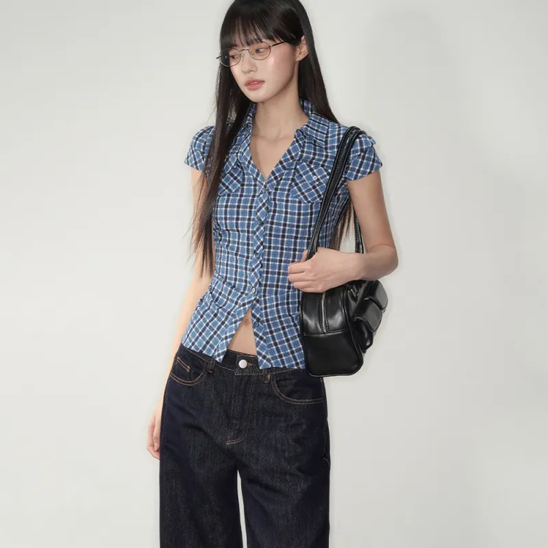 FOASIS Shirts Women's Blue-3