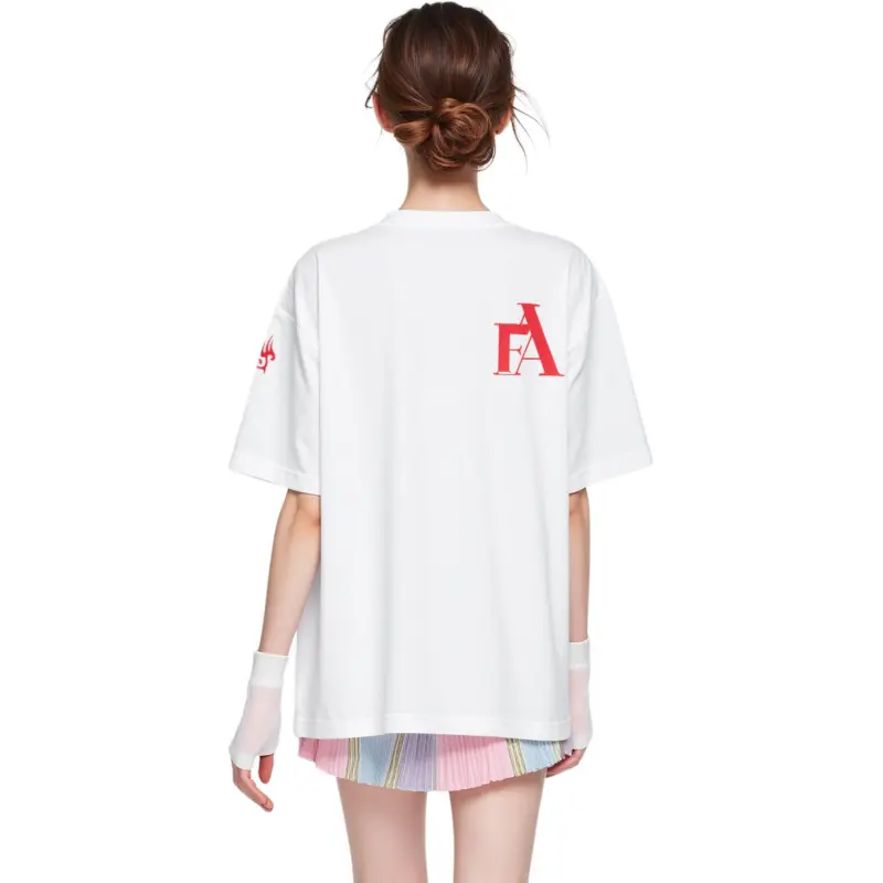 FOASIS Regular T Shirt Unisex Gray-3