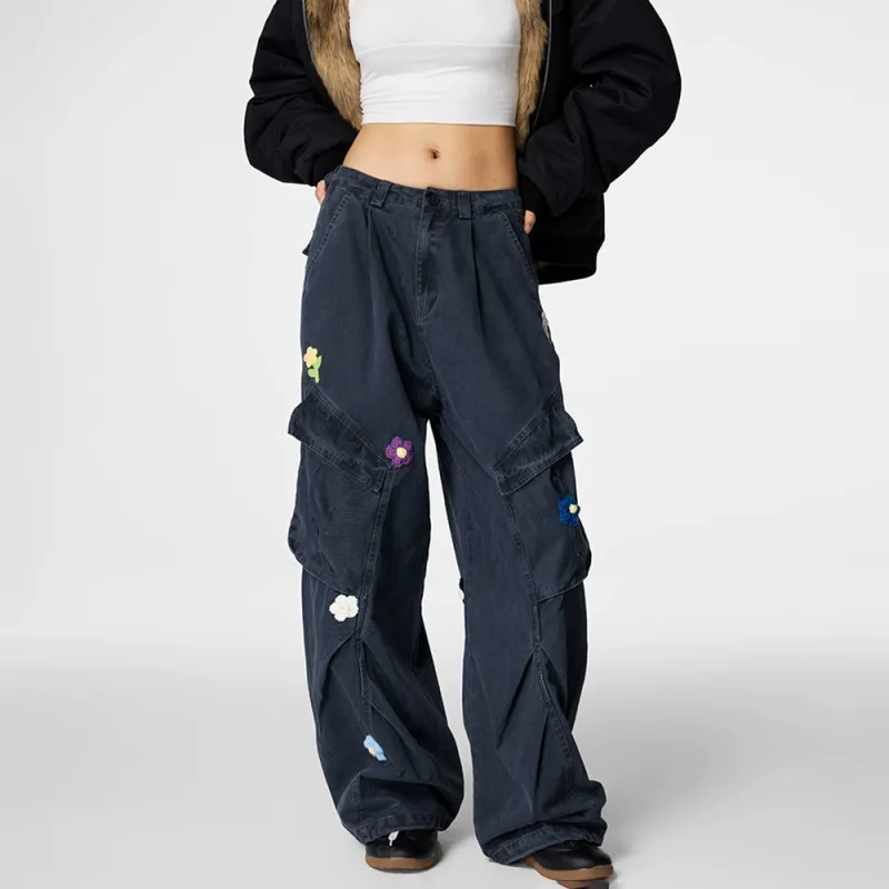 FOASIS Cargo Pants Unisex Green-8