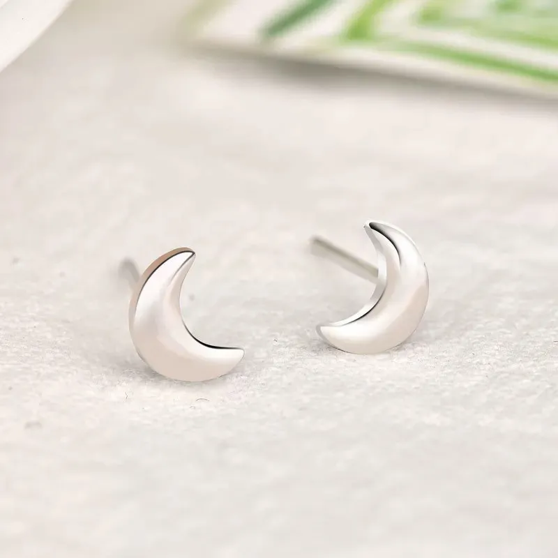 A CONG Studio S925 Silver Stud Earrings Women's-2