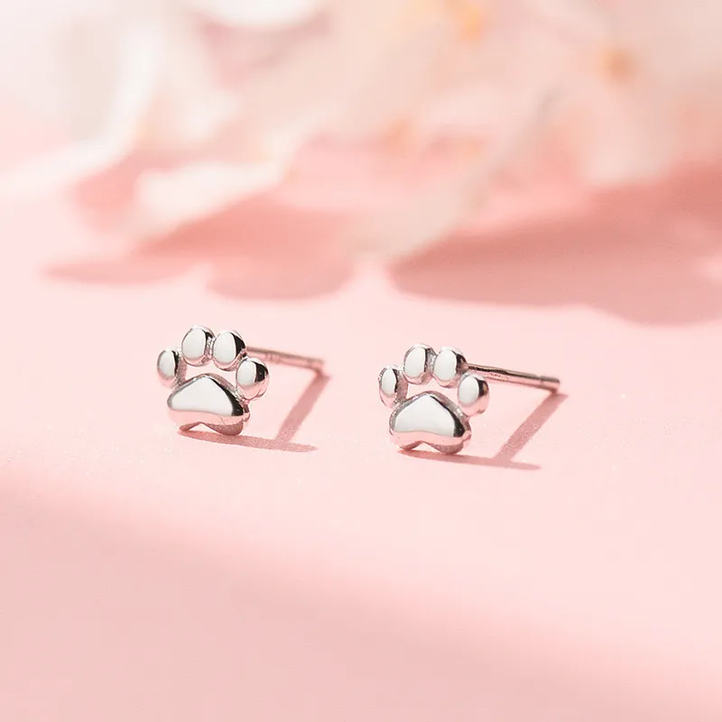 A CONG Studio S999 Silver Stud Earrings Women's-3