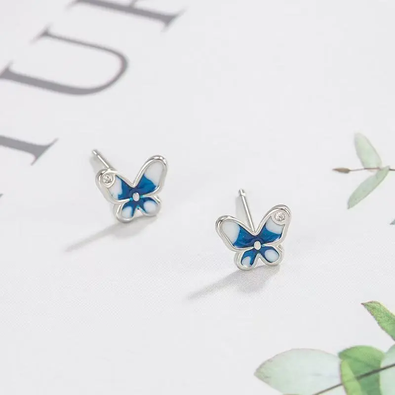 A CONG Studio S999 Fine Silver Stud Earrings Women's-2