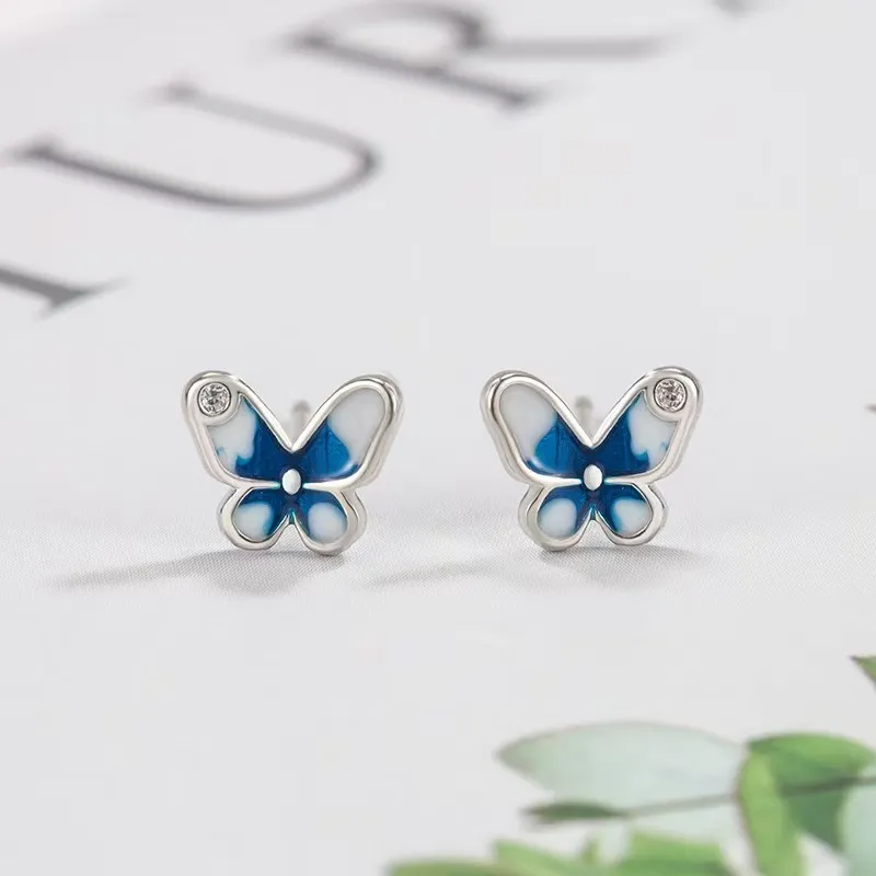 A CONG Studio S999 Fine Silver Stud Earrings Women's-4