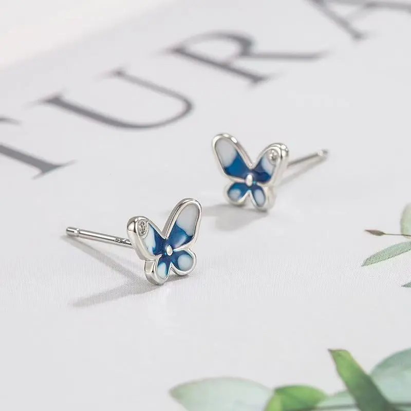A CONG Studio S999 Fine Silver Stud Earrings Women's-3