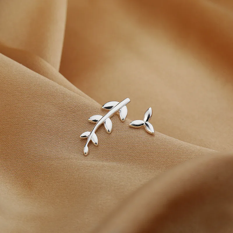 A CONG Studio S925 Silver Stud Earrings Women's-3