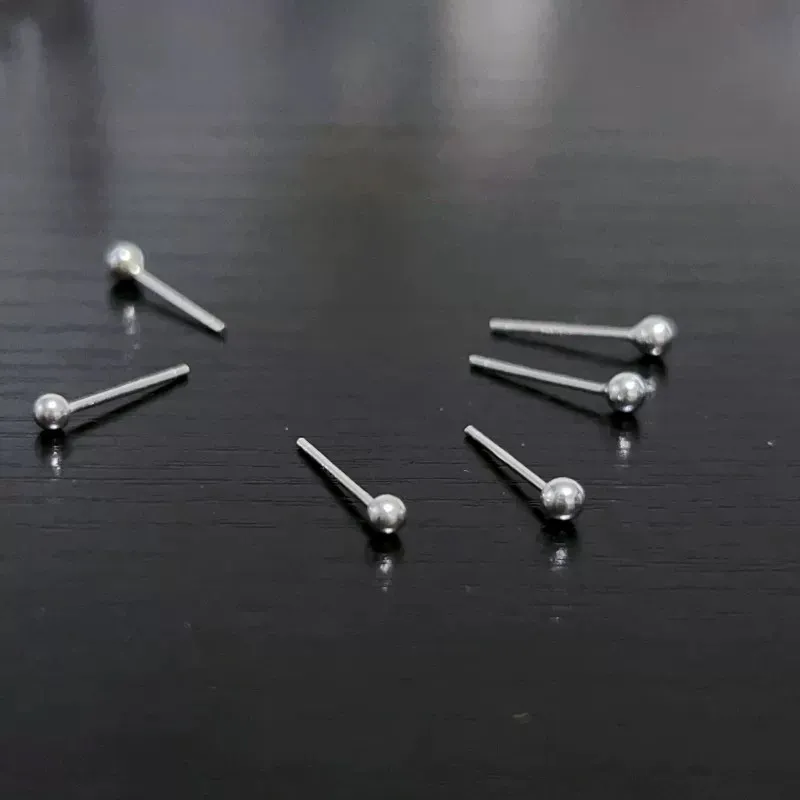 A CONG Studio S925 Silver Stud Earrings Women's-4