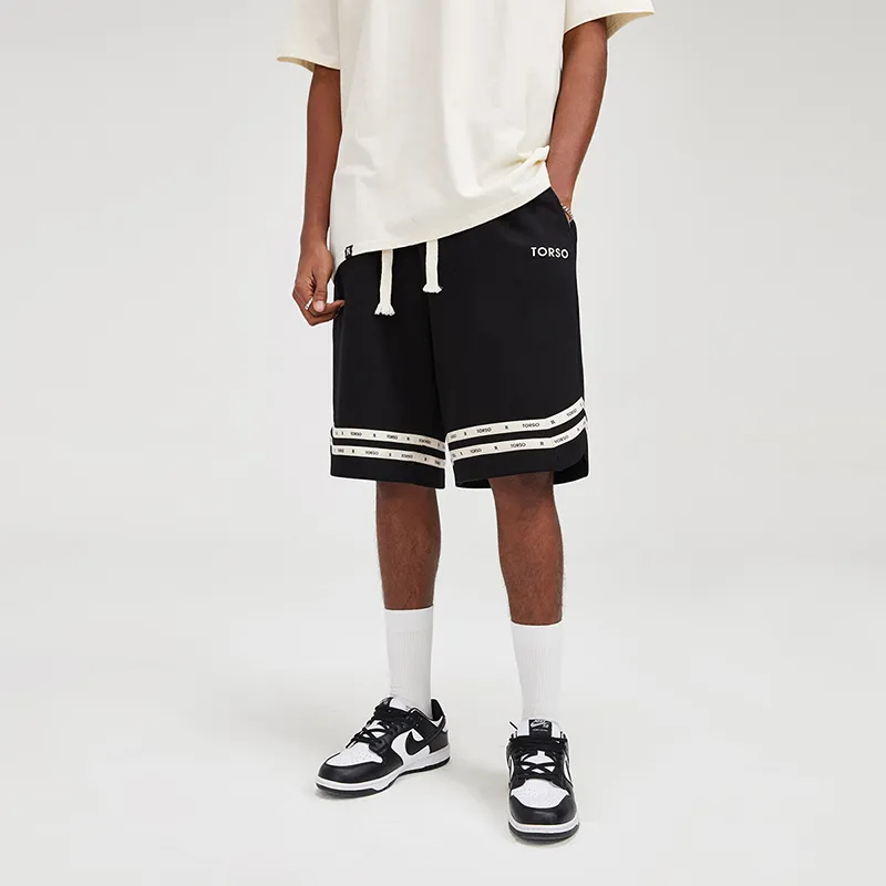 N'1 x Torso Casual Shorts Unisex Black-4