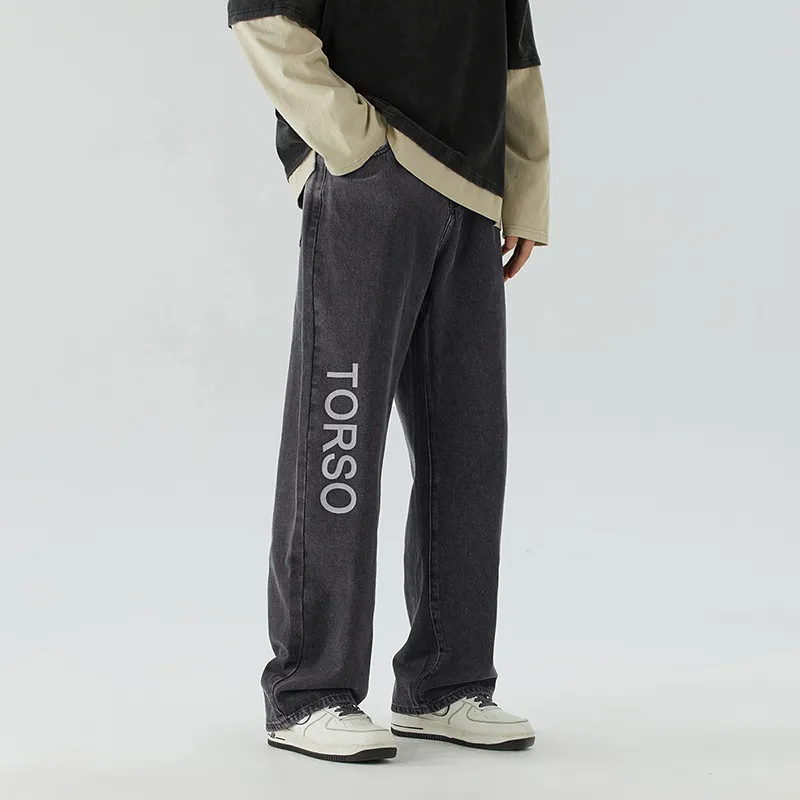 Torso X N'1 Jeans Unisex Black Gray-2