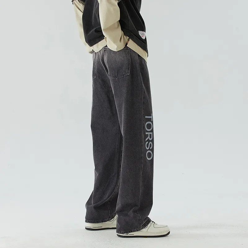 Torso X N'1 Jeans Unisex Black Gray-5