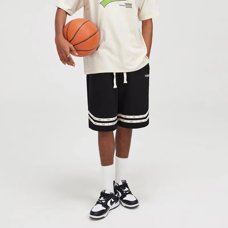 N'1 x Torso Casual Shorts Unisex Black-2