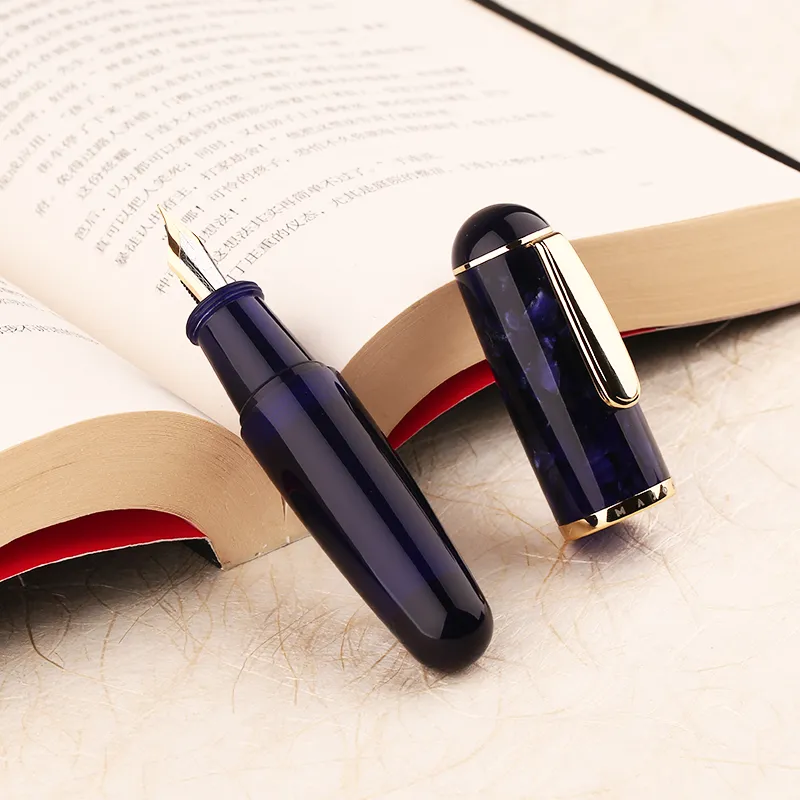 MOONMAN Q1 Cropped Designer Pocket Pen Refillable Large Capacity Bright Tip Adorable Style Pens-7