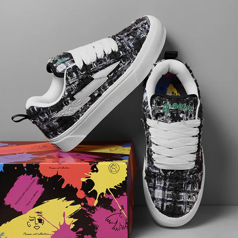 FZFA Anti Slip And Wear Resistant Height Increasing Low Top Classic Preppy Style Students Skateboard Shoes Unisex-51