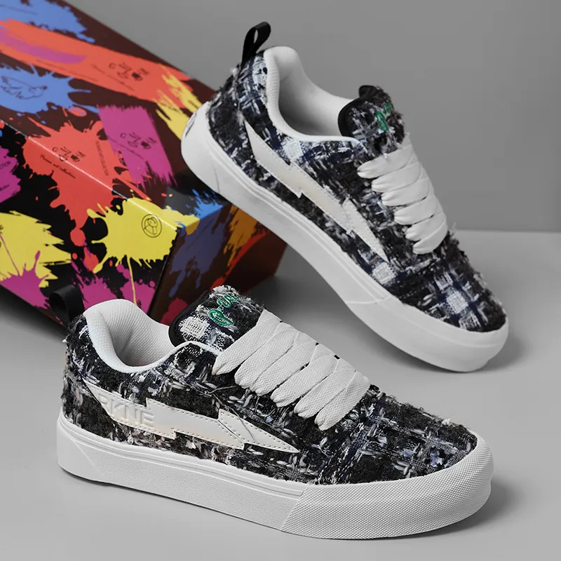 FZFA Anti Slip And Wear Resistant Height Increasing Low Top Classic Preppy Style Students Skateboard Shoes Unisex-53