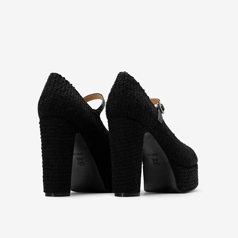 Princess & Isabel Chunky Heel High Heels Women's-4