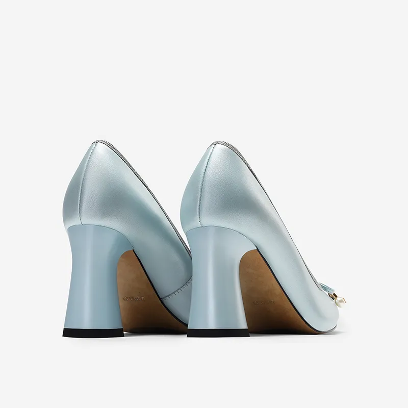 Princess & Isabel Chunky Heel High Heels Women's-2