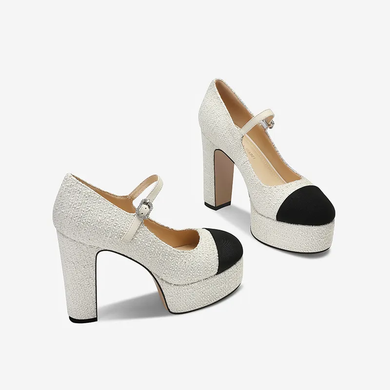 Princess & Isabel Chunky Heel High Heels Women's-2