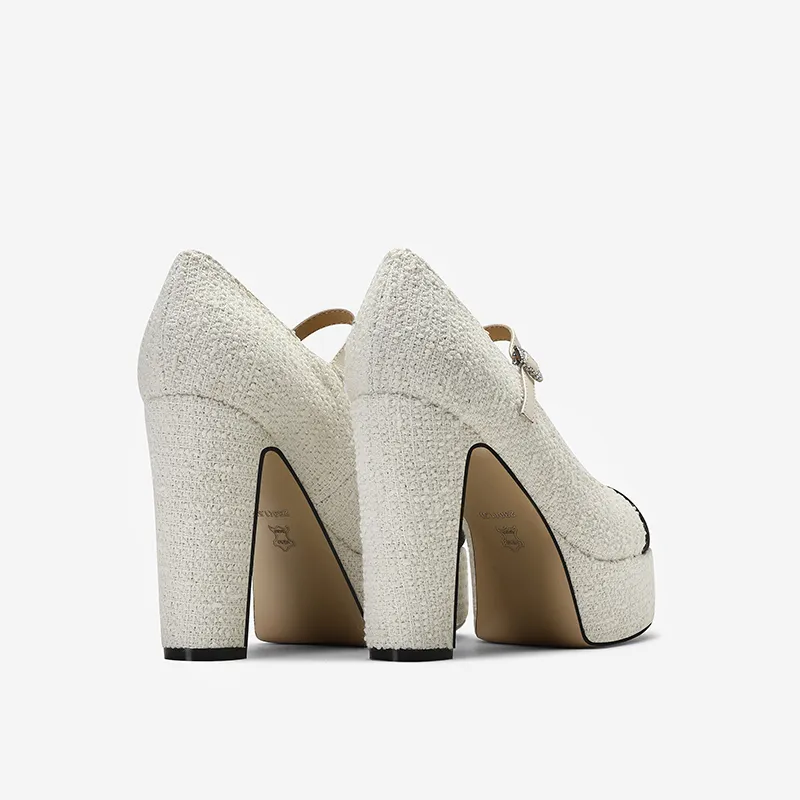 Princess & Isabel Chunky Heel High Heels Women's-1