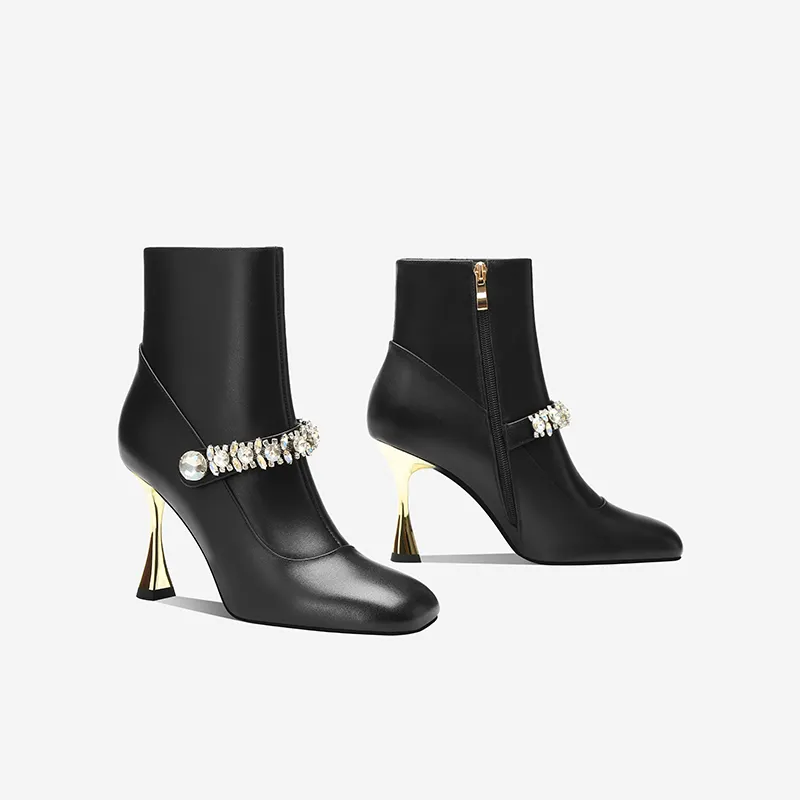 Princess & Isabel Ankle Boots 8cm Women's-5