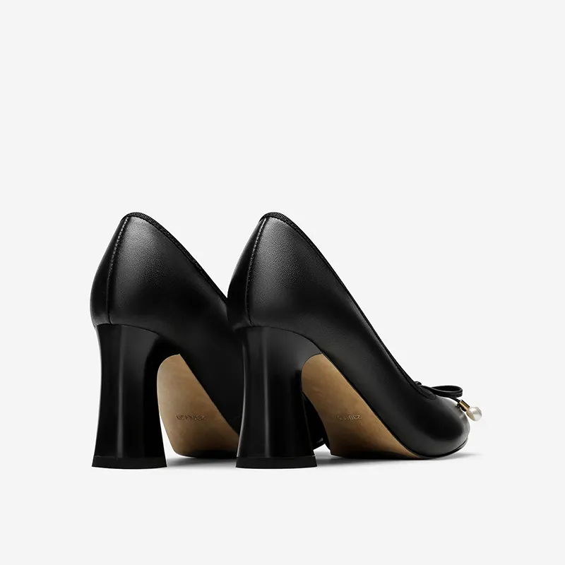 Princess & Isabel Chunky Heel High Heels Women's-5