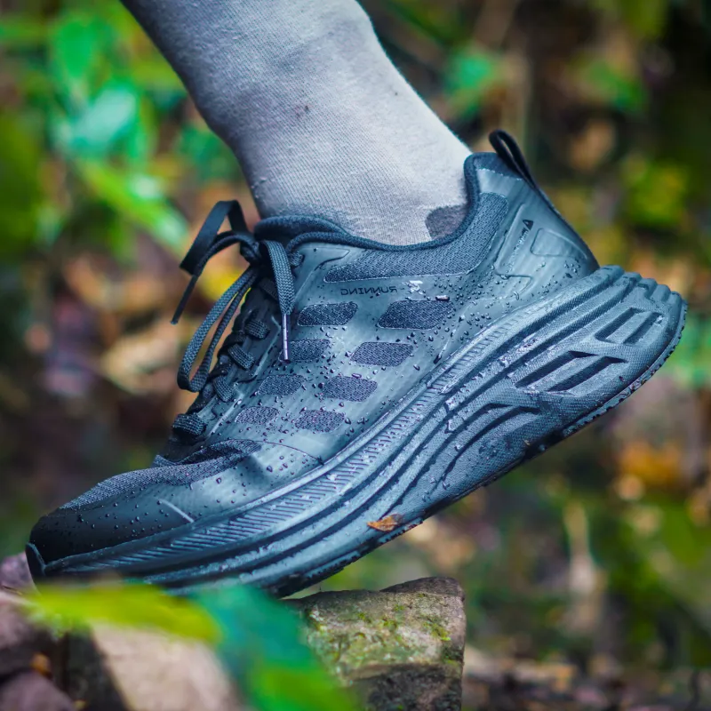 HOT POTATO Hiking / Trekking Shoes Unisex Low Top Black-7