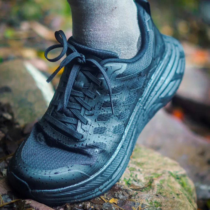 HOT POTATO Hiking / Trekking Shoes Unisex Low Top Black-6
