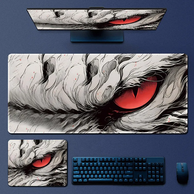 MUYKUY Rubber Computer Office Table Mats Individual Thickened Slip Resistant Mat Player Country Game Esports Mouse Pads-3