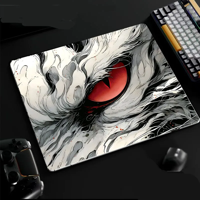 MUYKUY Rubber Computer Office Table Mats Individual Thickened Slip Resistant Mat Player Country Game Esports Mouse Pads-4
