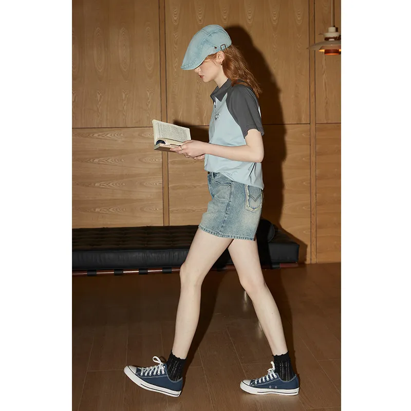 KUHNMARVIN Polo Shirts Women's Light Blue-2