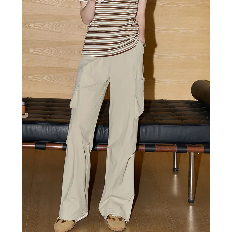 KUHNMARVIN Cargo Pants Women's Khaki-5