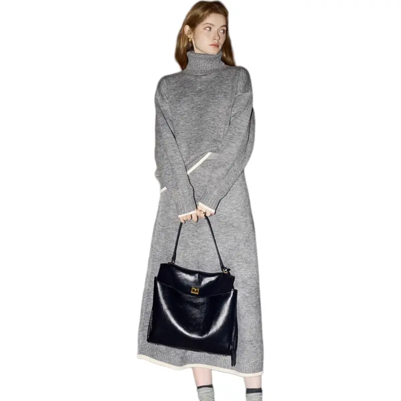 KUHNMARVIN Skirt Pullover Women's Gray-1