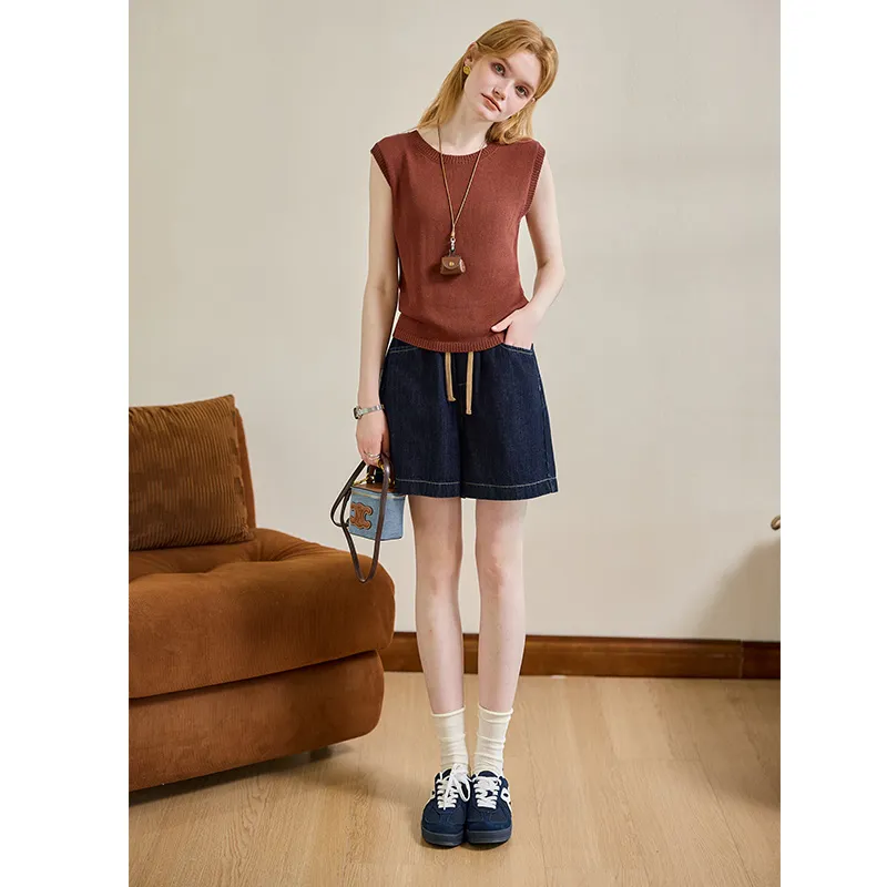 KUHNMARVIN Tank Tops Women's Burgundy-4