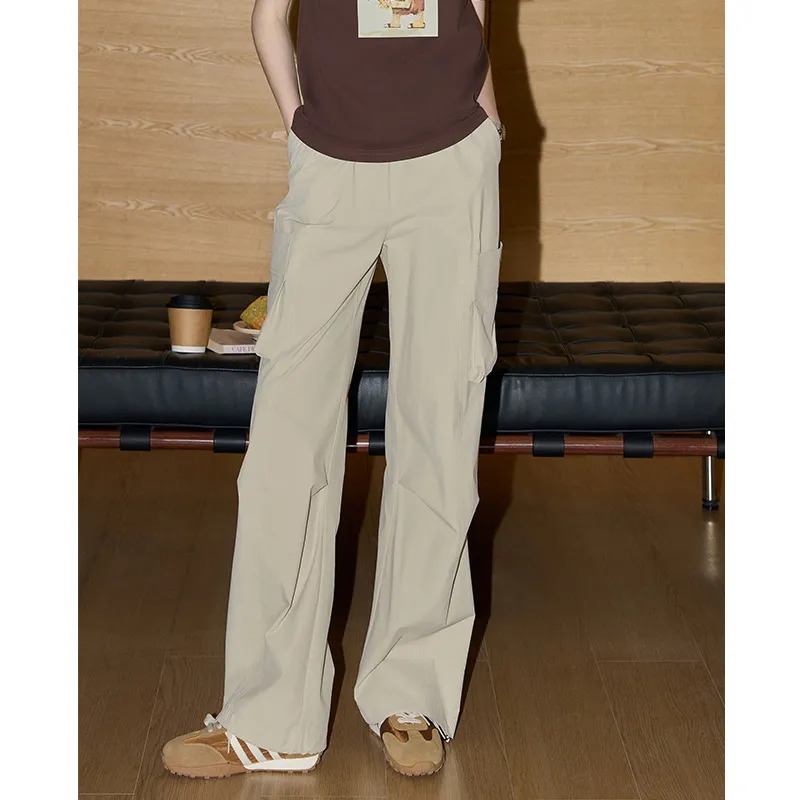 KUHNMARVIN Cargo Pants Women's Khaki-4