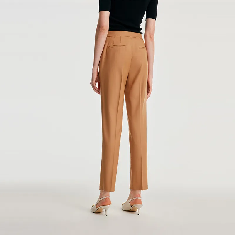 GOELIA Casual Pants Women's 71Y Camel-3