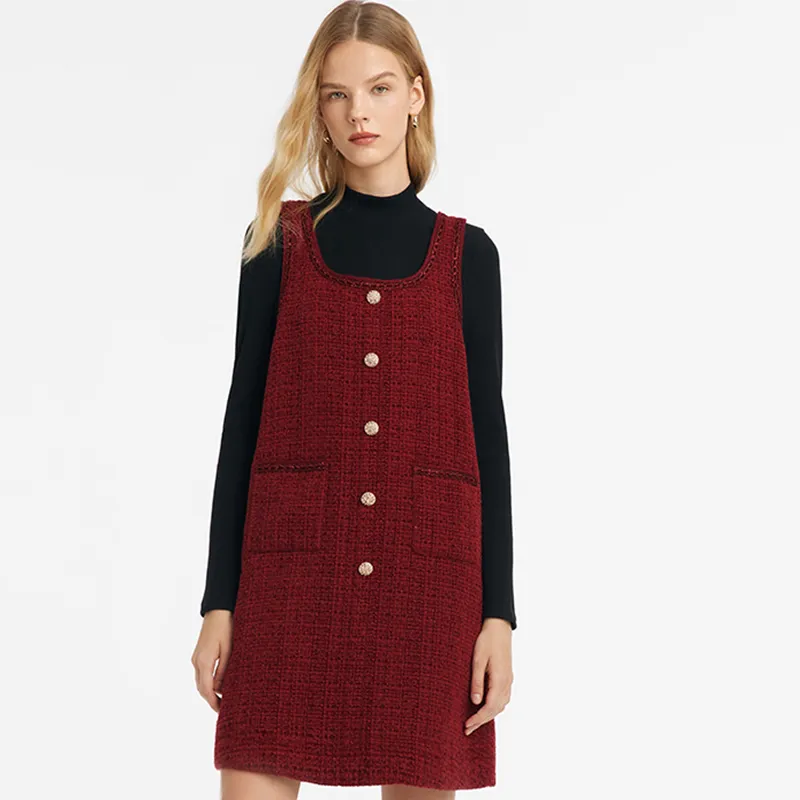 GOELIA Skirt Set Women's Pepper Red-4