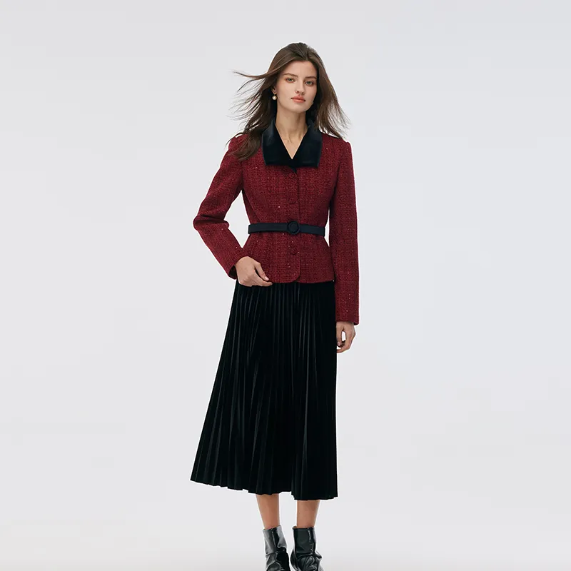 GOELIA Skirt Set Women's Pepper Red-3
